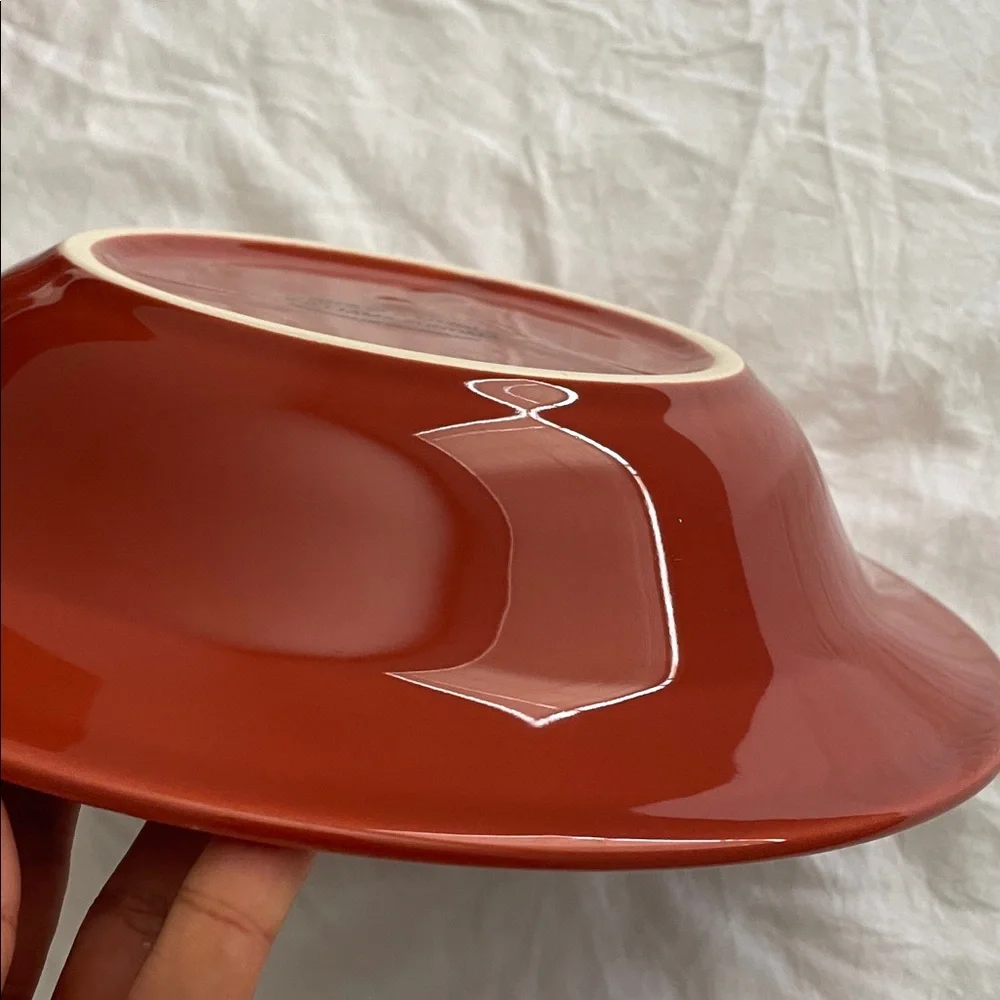 Williams Sonoma Terracotta Dinnerware Set pasta soup bowls
